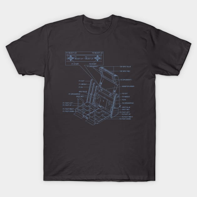 X Cab Nomenclature T-Shirt by StepMachine